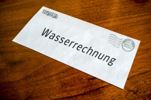 Briefumschlag Wasserrechnung