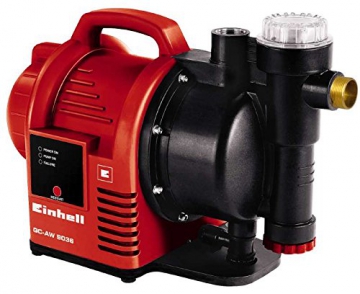 Einhell Hauswasserautomat GC-AW 9036 (900 W, 3600 l/h Fördermenge, max. Förderhöhe 43 m, elektr. Durchflussschalter, Automatikfunktion) - 1