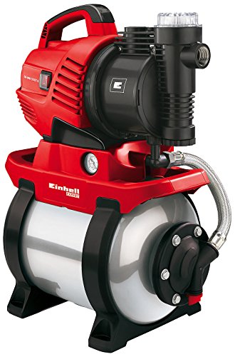 Einhell Hauswasserwerk GE-WW 5537 E (590 W, 3750 l/h, Max. Förderhöhe 38 m, 20 l Behälter, ECO Power: mehr Fördermenge, weniger Stromverbrauch) - 1