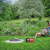 Der Einhell Hauswasserautomat GE-AW 1144 SMART im Garten