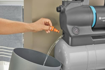 Ablassen des Abwassers