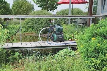 Metabo Hauswasserwerk HWWI 3500/25 Inox im Ausseneinsatz