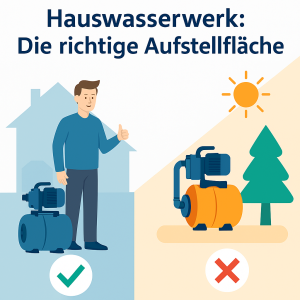 Die richtige Aufstellfläche