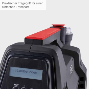 Das Display des Scheppach GP1100JET