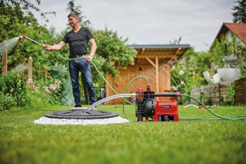 Im Einsatz im Garten