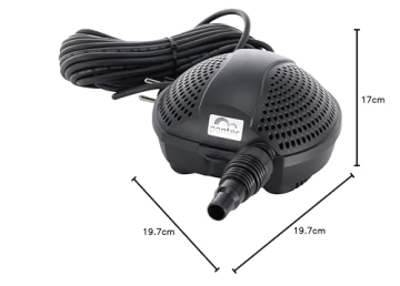 Abmessungen der Pontec PondoMax Eco 1500